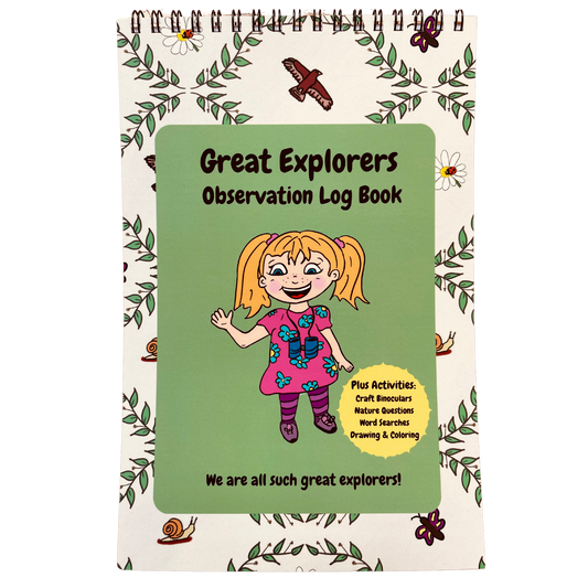 Great Explorers Observation Log Book